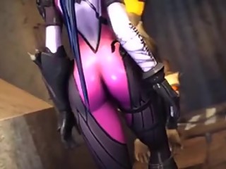 Overwatch Widowmaker and Tracer Fuck