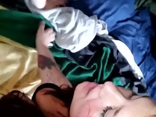 Kalina and Her Girlfriend Kiss