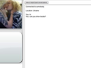 Chatroulette 10 - Just a sweet lesbian kiss