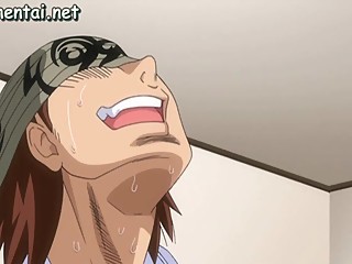 Redhead anime shemale gets laid from behind