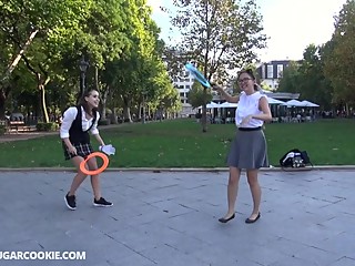 Interracial busty lesbian asian teen massage